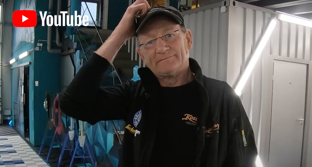 Andi Feldmann baut „Norton Kompressor“: Jetzt wird der Rahmen lackiert